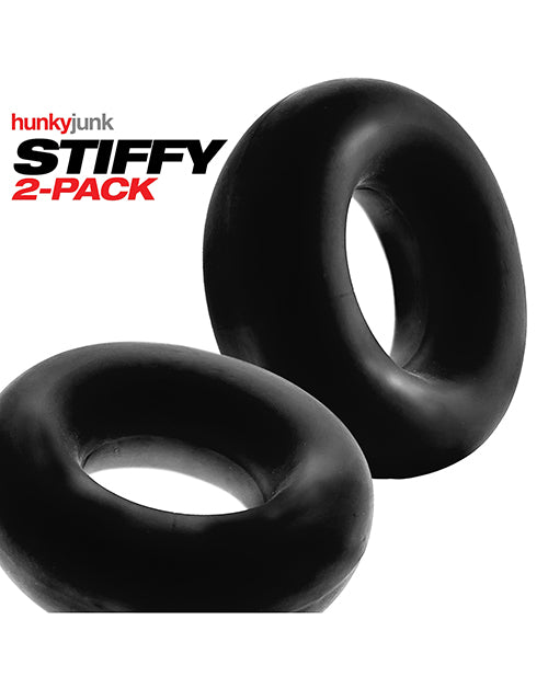Hunky Junk Penis Enhancement Cockrings Non-Roll Design PLUS+silicone TPR Blend for Secure Intimate Support