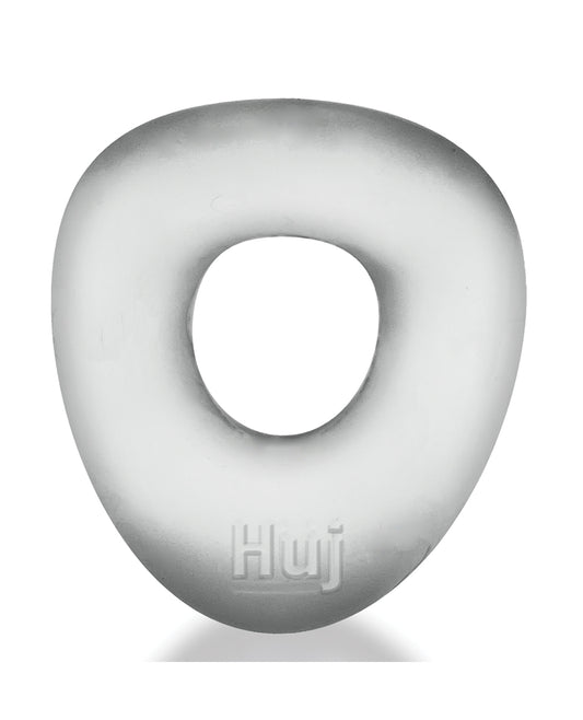 Hunky Junk Form Cock Ring - Clear Ice