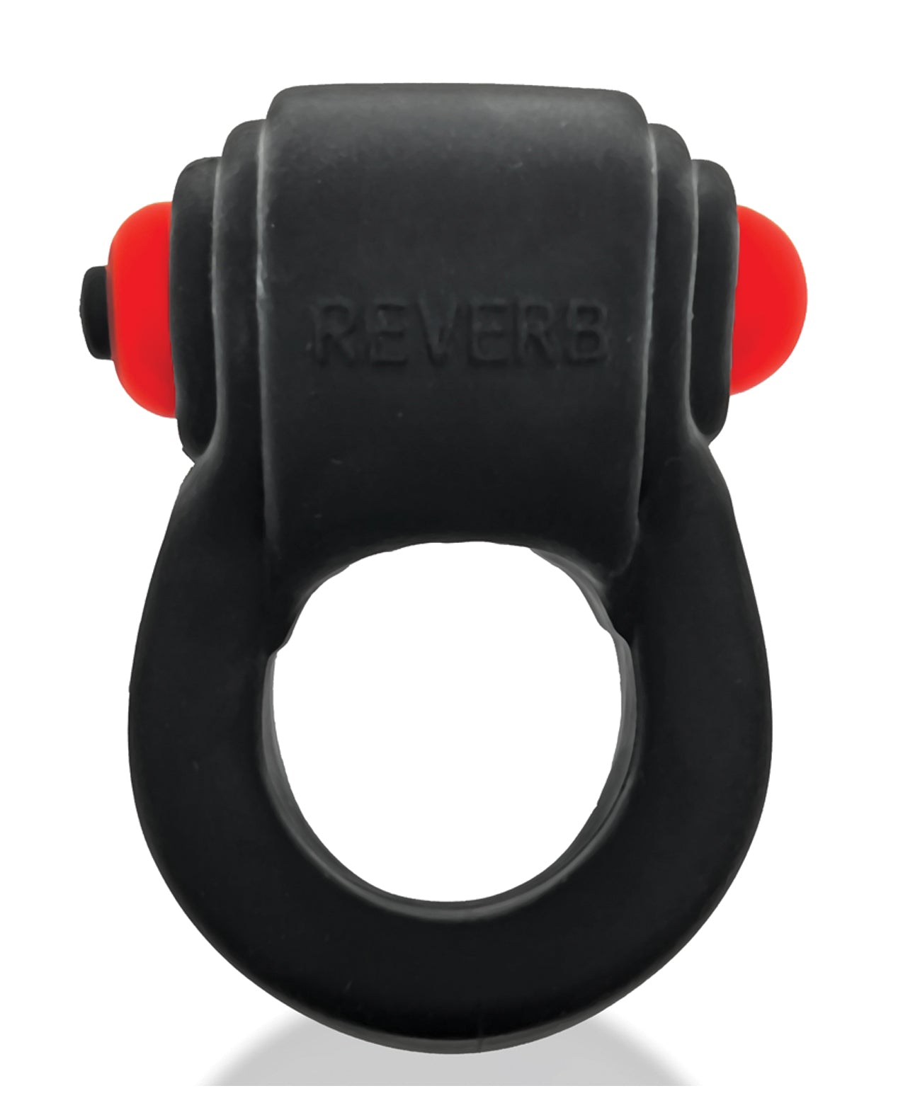 Hunkyjunk Cock Ring Vibrating Stretchy PLUS+Silicone Ribbed Design for Enhanced Stimulation