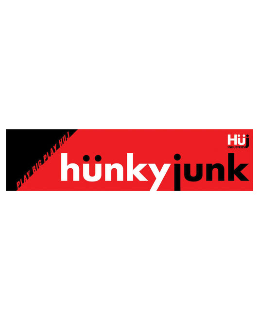 Hunky Junk C-Ring plus+silicone grooved interior flat opening for secure and comfortable support