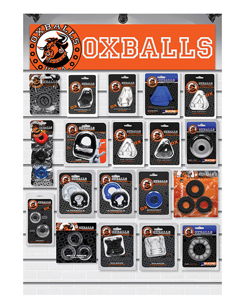 Oxballs MINI OX Kit 2023 cockslings and cockrings set with TPR and silicone for versatile intimate support