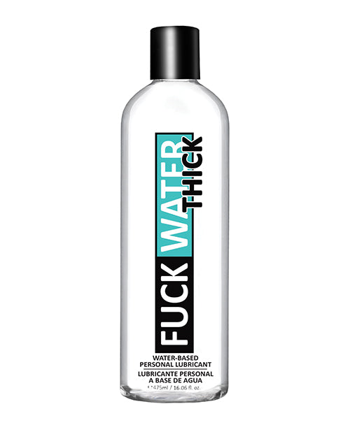 Fuck Water Lubricant Extra Thick Water-Based Formula With Vitamin E for Enhanced Comfort and Toy Safe Use