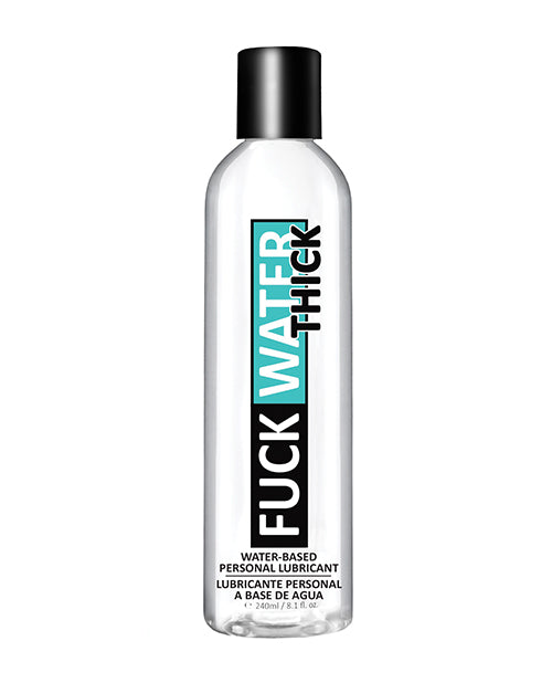 Fuck Water Lubricant Extra Thick Water-Based Formula Vitamin E Infused for Enhanced Comfort and Condom Compatibility