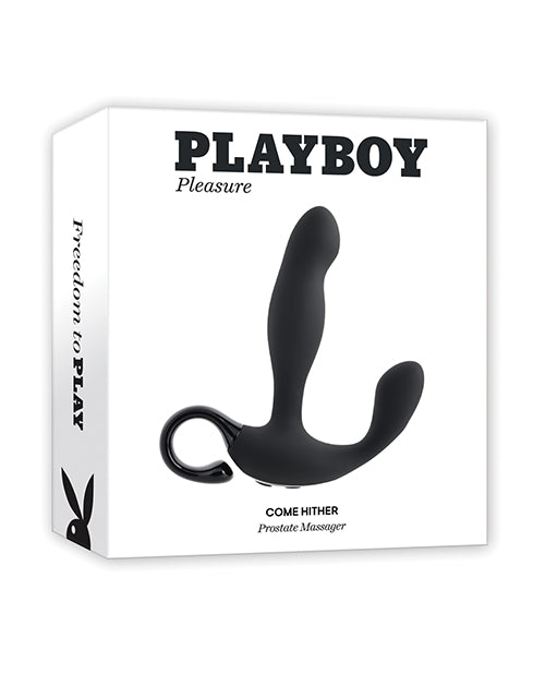 Playboy Anal Product Velvet-Smooth Prostate Massager with Come Hither Motion for Enhanced Stimulation