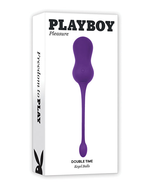 Playboy Vibrating Kegel Balls double-bulb shape remote control for pelvic floor strengthening and pleasure