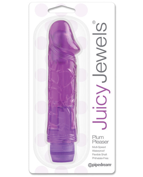 Juicy Jewels Vibrator Soft Jelly Waterproof Design for Vibrant Solo or Partner Stimulation