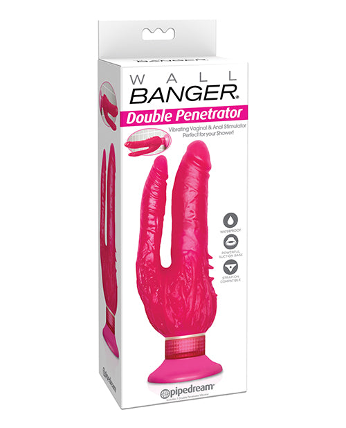 Pipedream Products Dongs & Dildos Waterproof Double Penetrator Suction Cup for Dual Stimulation Pleasure