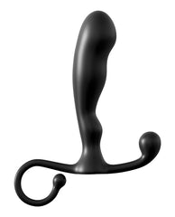Classix Black Prostate Stimulator with Ergonomic Curved Handle