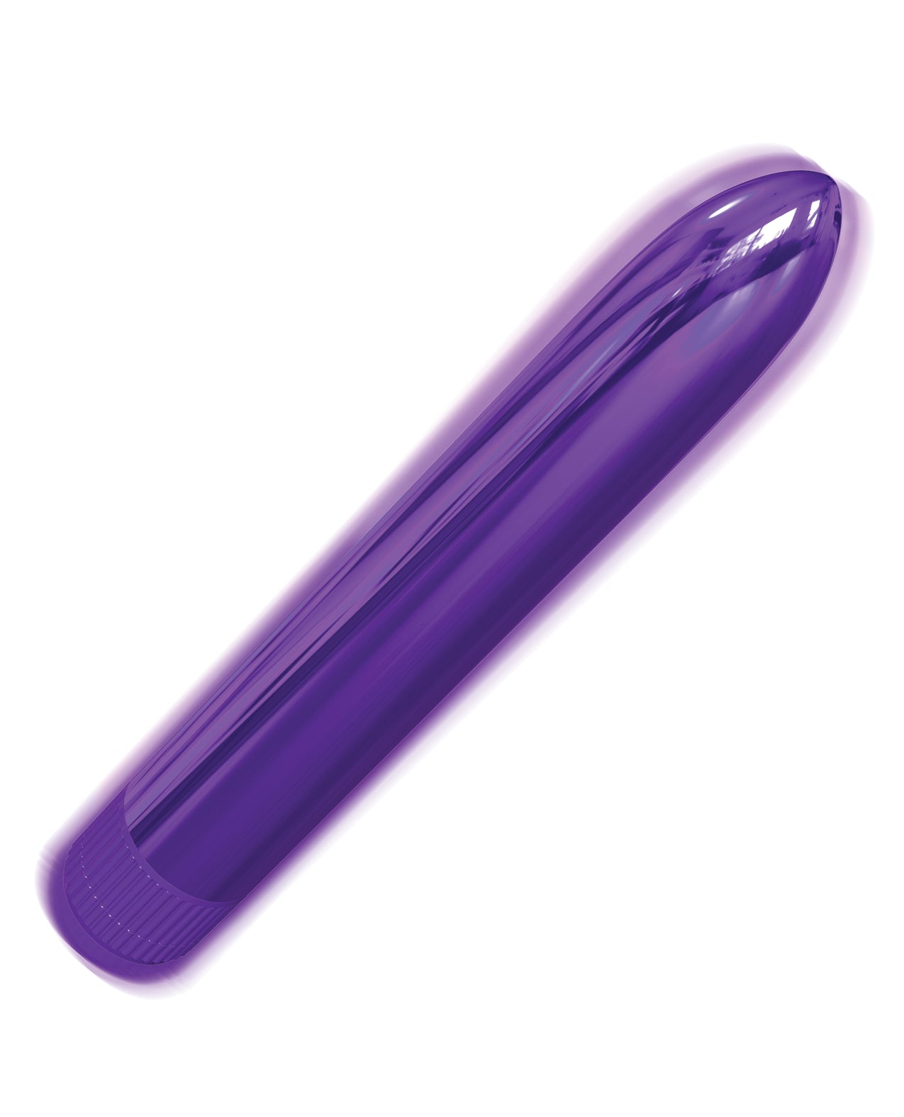 Classix 7-Inch Metallic Vibrator with Multi-Speed Control - Purple