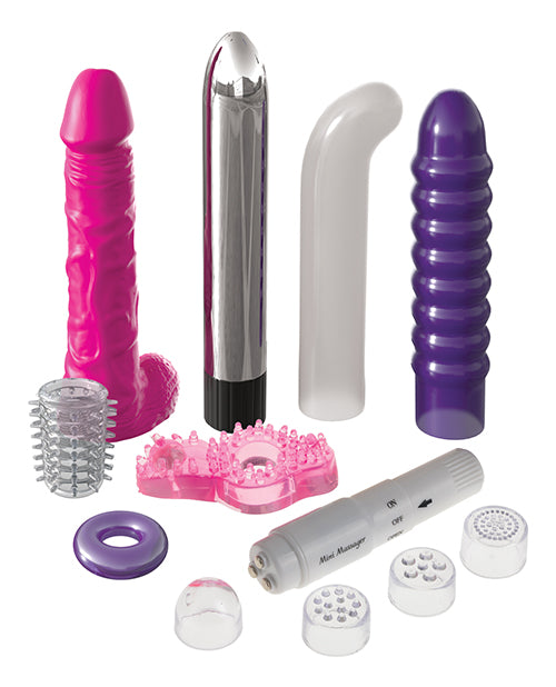 Wet & Wild Pleasure Collection Vibrator Set for Bath & Shower Play
