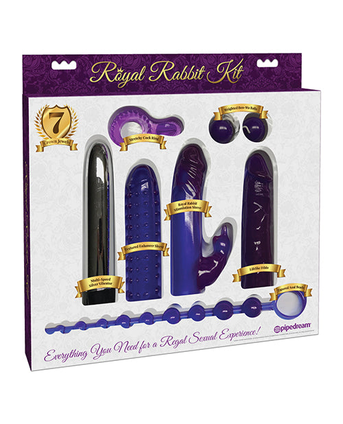 Pipedream Products Vibrator Kit with Multi-Speed Vibe, Textured Sleeves, and Anal Beads for Versatile Intimate Stimulation