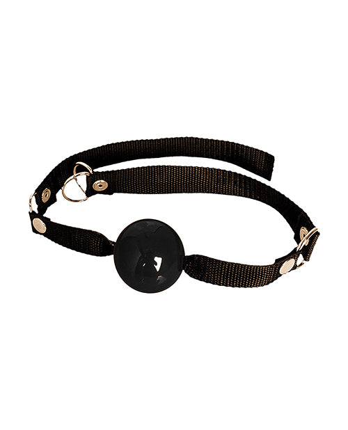 Beginner’s Ball Gag with Adjustable Nylon Straps – Fetish Fantasy Series
