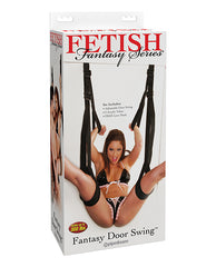 Fetish Fantasy Series Door Swing Adjustable Straps Padded Thigh Supports for Couples Position Play