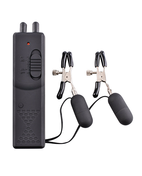 Vibrating Nipple Clamps with Adjustable Multi-Speed Patterns