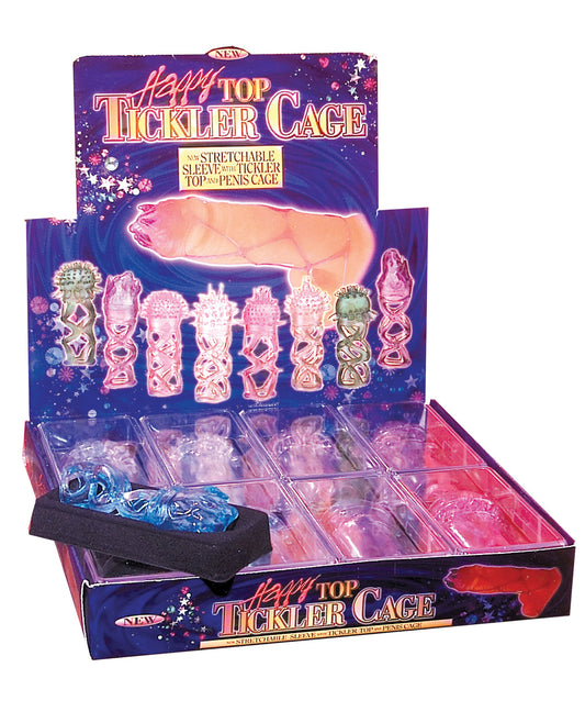 Pipedream Products Penis Enhancement Assorted Tickler Sleeves Stretchy Jelly Design for Enhanced Intimacy