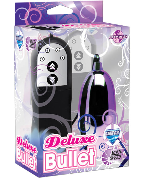Pipedream Products Stimulator Deluxe Bullet Waterproof Multi-Speed for Intimate Pleasure