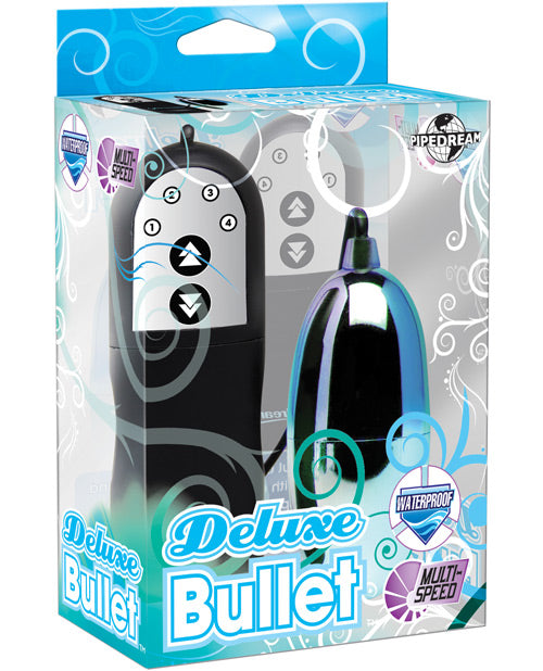 Pipedream Products Stimulator Multi-Speed Waterproof Blue Bullet for Discreet Personal Use