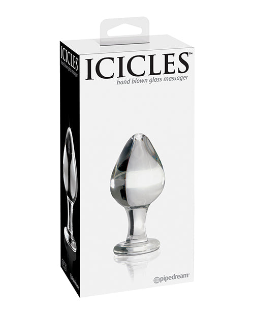 Icicles Anal Product Hand Blown Glass Hypoallergenic Material for Safe and Unique Stimulation