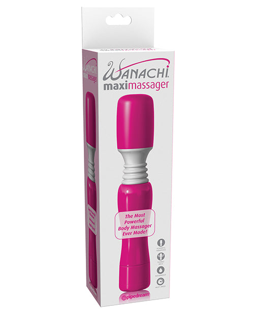 Wanachi Massage Product Waterproof Cordless Design Powerful Variable Speed for Full-Body Muscle Relief
