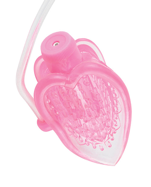 Vibrating Mini Pussy Pump Stimulator with Heart-Shaped Suction
