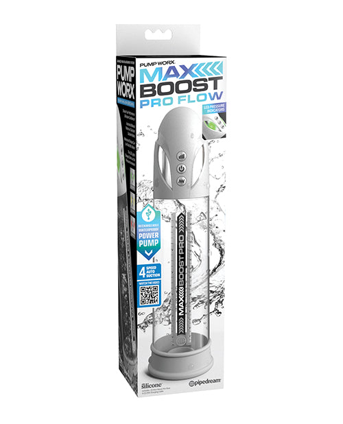 Pump Worx Penis Enhancement Pump automatic waterproof design LED pressure display for male performance enhancement
