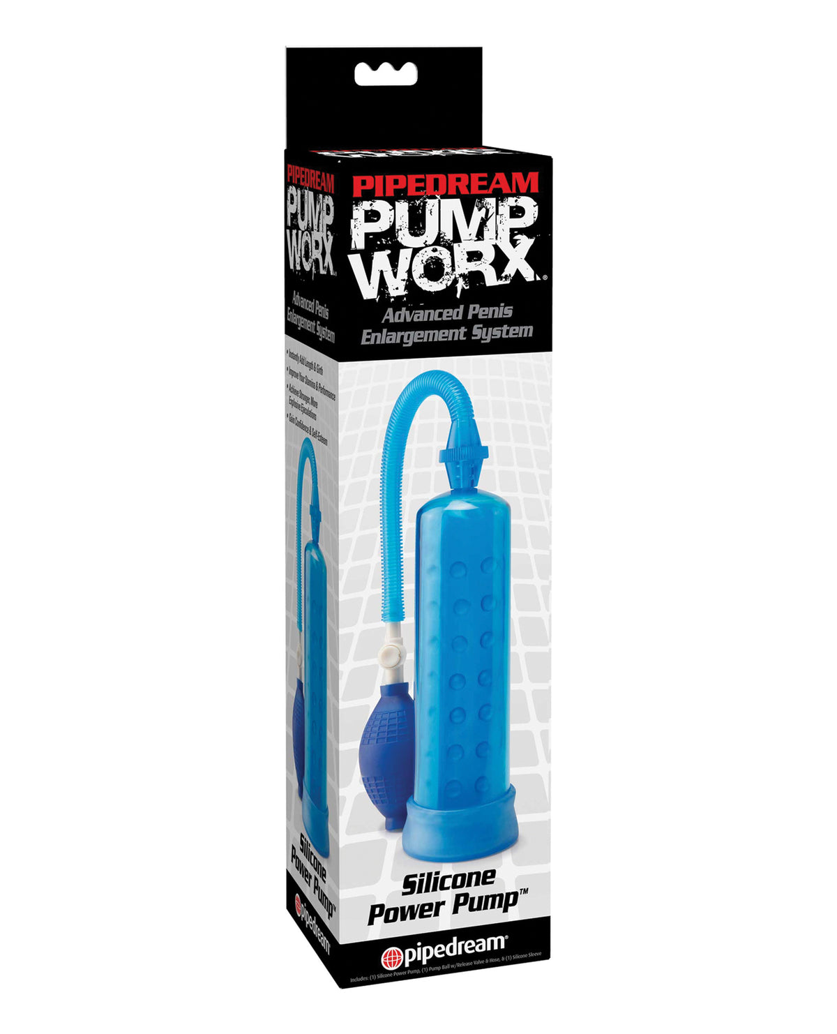 Pump Worx Silicone Power Pump - Blue