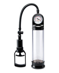 Accu-Meter Power Pump with Gauge and Handheld Design for Penis Enhancement