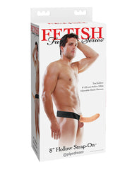 Fetish Fantasy Series Strap On realistic hollow dildo adjustable elastic harness for versatile intimate support