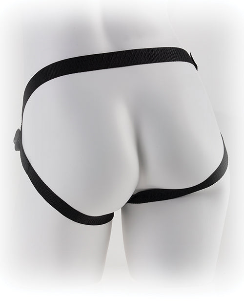 Adjustable Stay-Put Neoprene Strap-On Harness with Interchangeable O-Rings