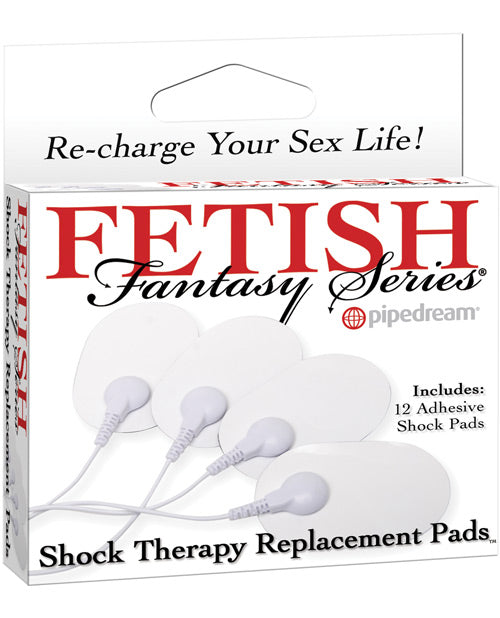 Fetish Fantasy Series Stimulators Shock Therapy Replacement Pads Latex-Free 12 Pack for Safe Electro Stimulation