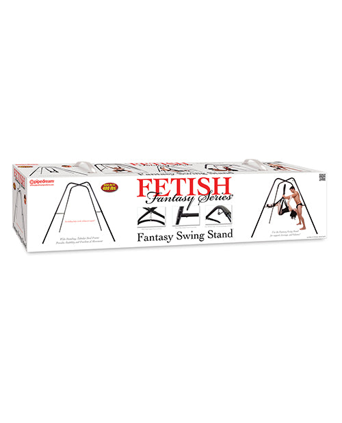 Fetish Fantasy Series Position Aids Swing Stand with Bondage Loops and Heavy-Duty Steel for Versatile BDSM Play
