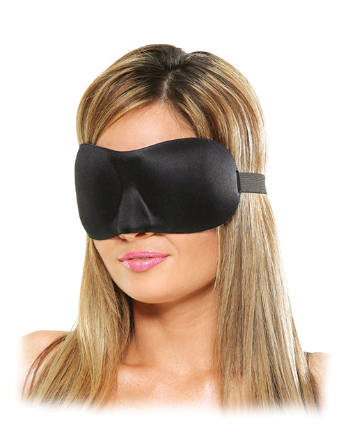Fetish Fantasy Series Bondage Blindfold Plush Padded Neoprene Adjustable Strap for Sensory Deprivation