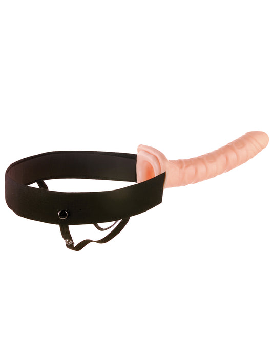 Fetish Fantasy Series 10" Hollow Strap-On with Adjustable Harness