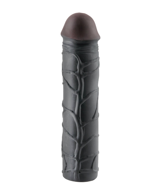 Fantasy X-tensions Mega 3" Extension in Black – Realistic Penis Enhancement Sleeve