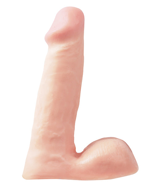 Basix Rubber Works 6" Flexible Realistic Dong in Flesh Tone