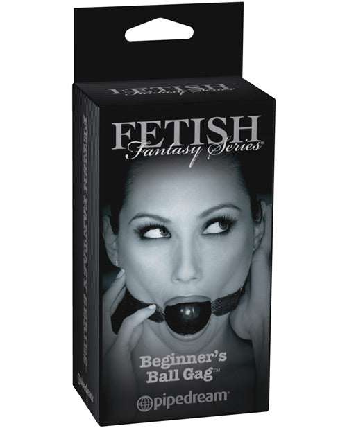 Fetish Fantasy Limited Edition Bondage Ball Gag Adjustable Strap Rubber Ball for Silent Restraint Play