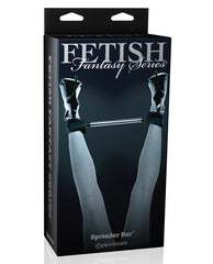 Fetish Fantasy Limited Edition Bondage Restraint Spreader Bar with Adjustable Neoprene Cuffs for Comfortable Positioning