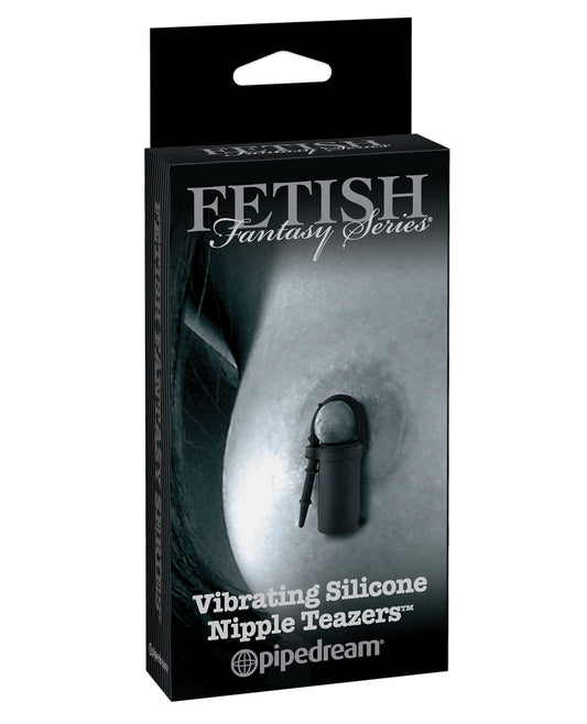 Fetish Fantasy Series Nipple Lassos Adjustable Silicone Powerful Vibration for Sensual Stimulation