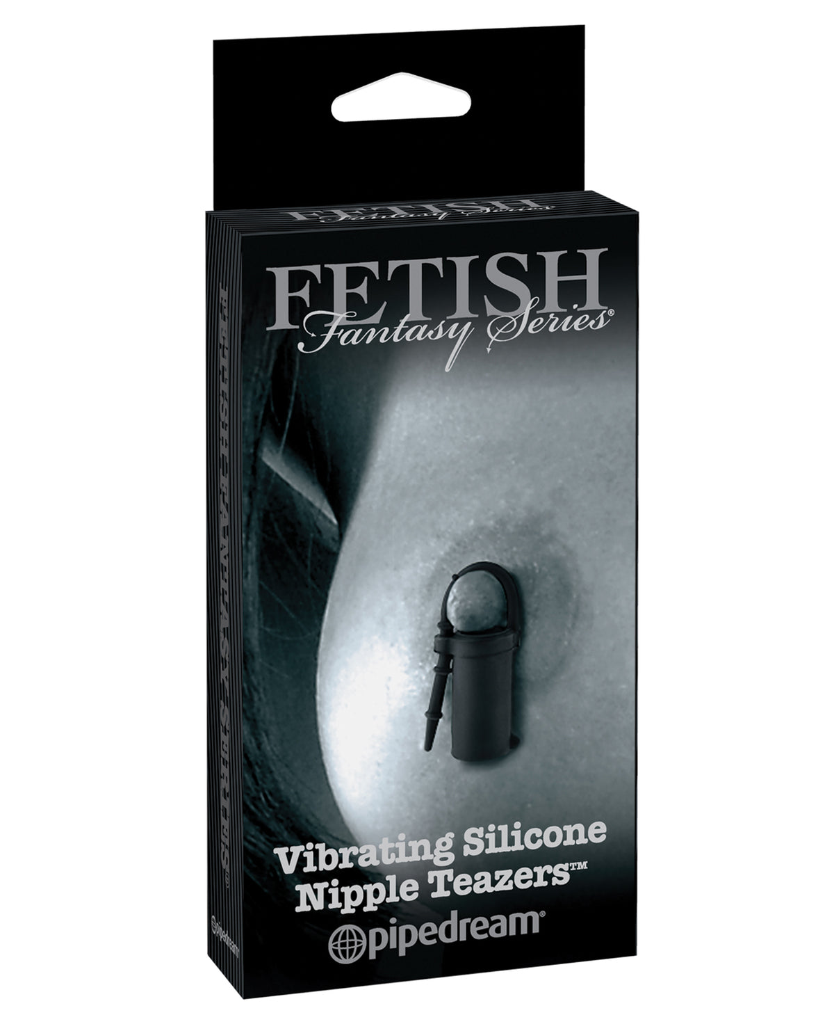 Fetish Fantasy Series Nipple Lassos Adjustable Silicone Powerful Vibration for Sensual Stimulation