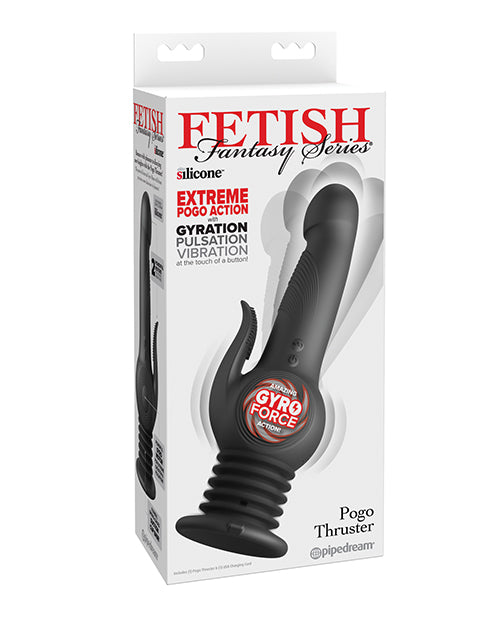 Fetish Fantasy Series Vibrator Internal Gyro Motor Dual Motors Suction Cup Base for Powerful Hands-Free Pleasure