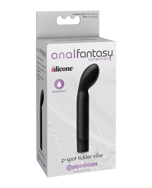 Anal Fantasy Collection Anal Vibrator Tapered Silicone Whisper-Quiet Motor for Precise P-Spot Stimulation