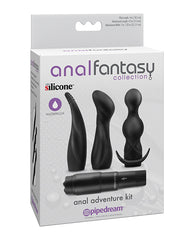 Anal Fantasy Collection Anal Adventure Kit with Multi-Attachments and Mini-Vibe for Beginner Anal Play and Comfortable Stimulation
