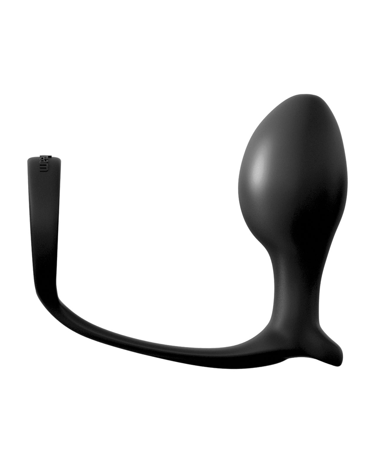 Silicone Anal Plug with Cock Ring for Enhanced Prostate Stimulation