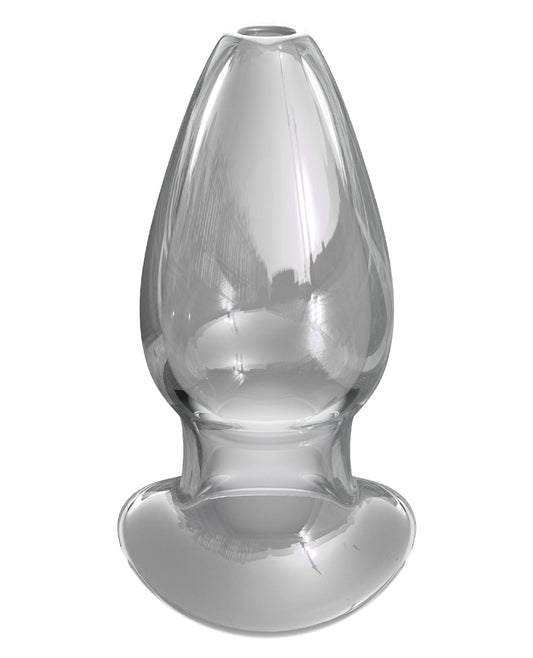 Anal Fantasy Elite Mega Glass Gaper with Open-Ended Design