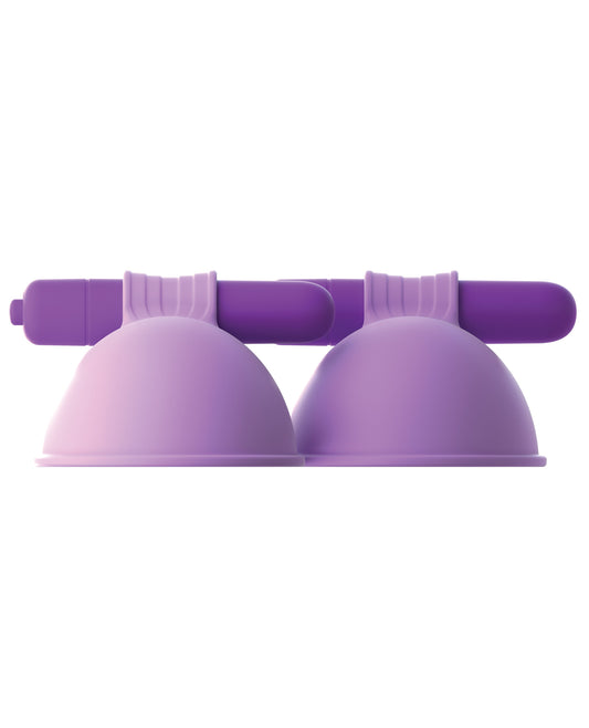 Fantasy For Her Vibrating Breast Suck-Hers Stimulator Set with Silicone Nubs