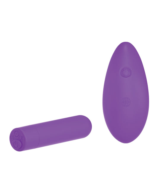 Fantasy for Her Purple Rechargeable Remote Control Bullet Vibrator
