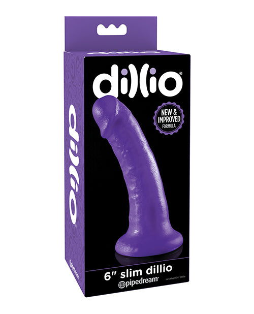 Dillio Dildo Flexible Slim Design with Suction Cup Base for Beginner-Friendly Intimate Play