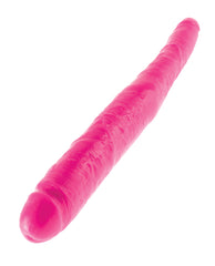 Dillio 16-Inch Double-Ended Dildo with Versatile Tapered and Thick Shafts