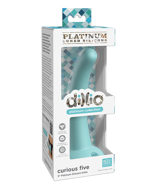 Dillio Silicone Dildo Platinum-Cured Medical Grade with Suction Cup Base for Versatile Pleasure
