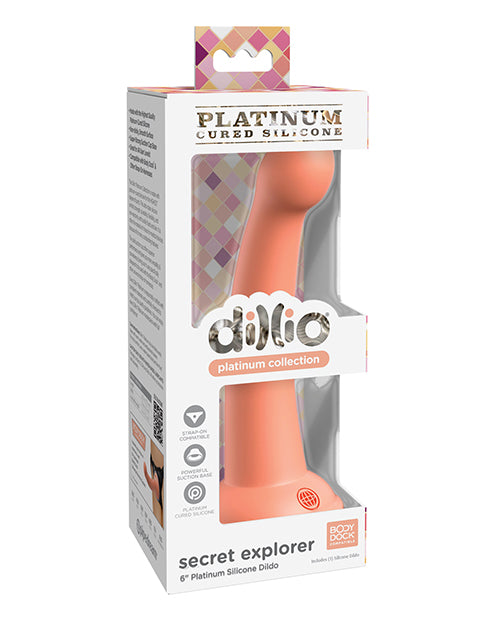 Dillio Silicone Dildo Platinum-Cured Suction Cup Harness Compatible for Versatile Pleasure
